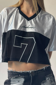 Mesh Sporty Crop Top