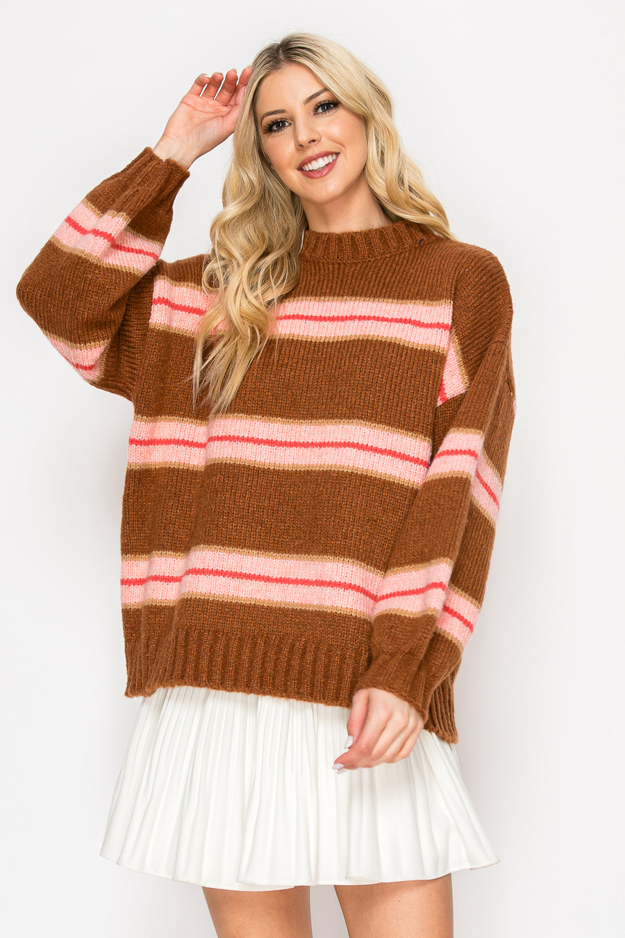 Retro Stripe Knit