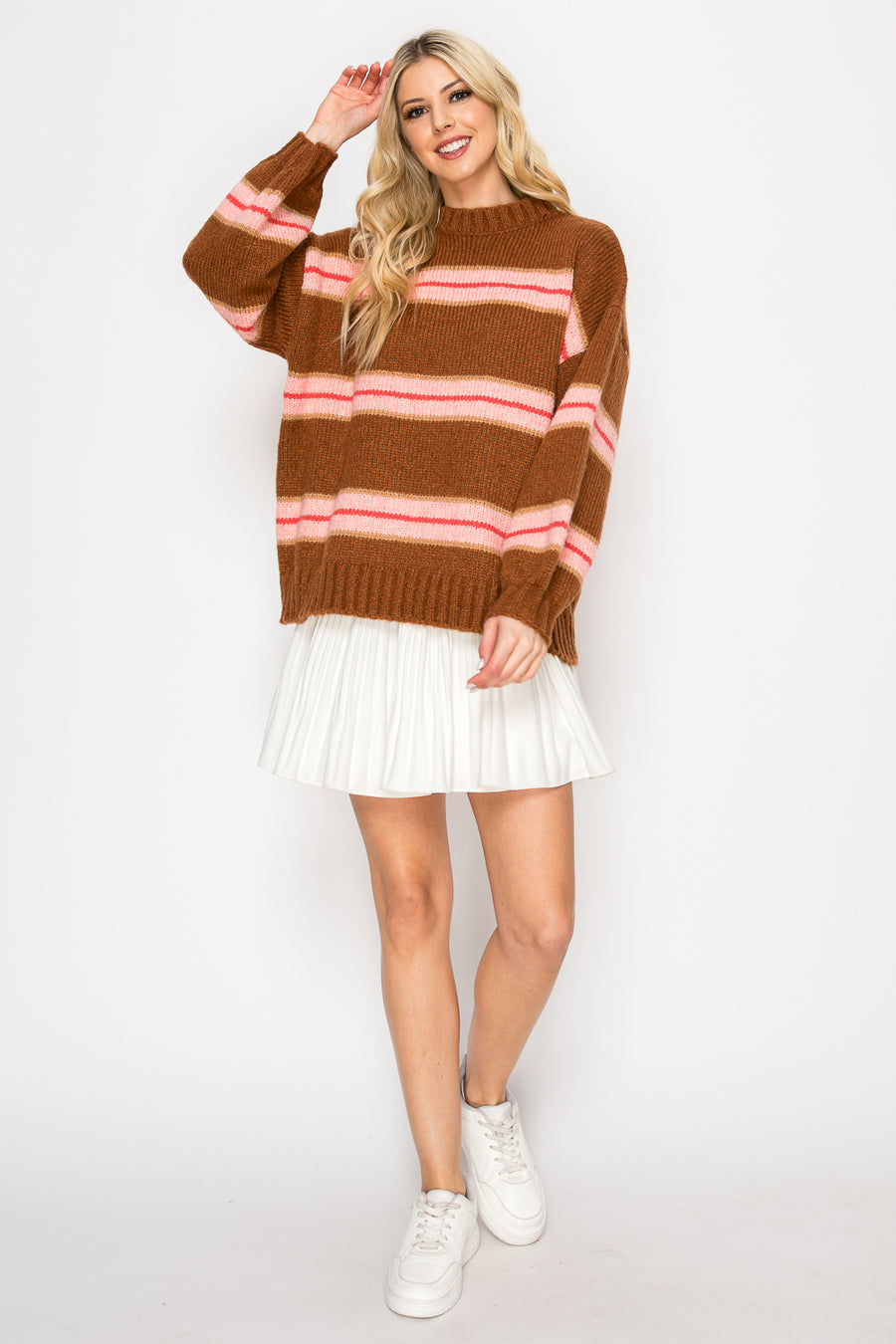 Retro Stripe Knit