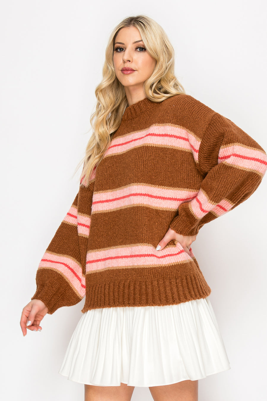 Retro Stripe Knit