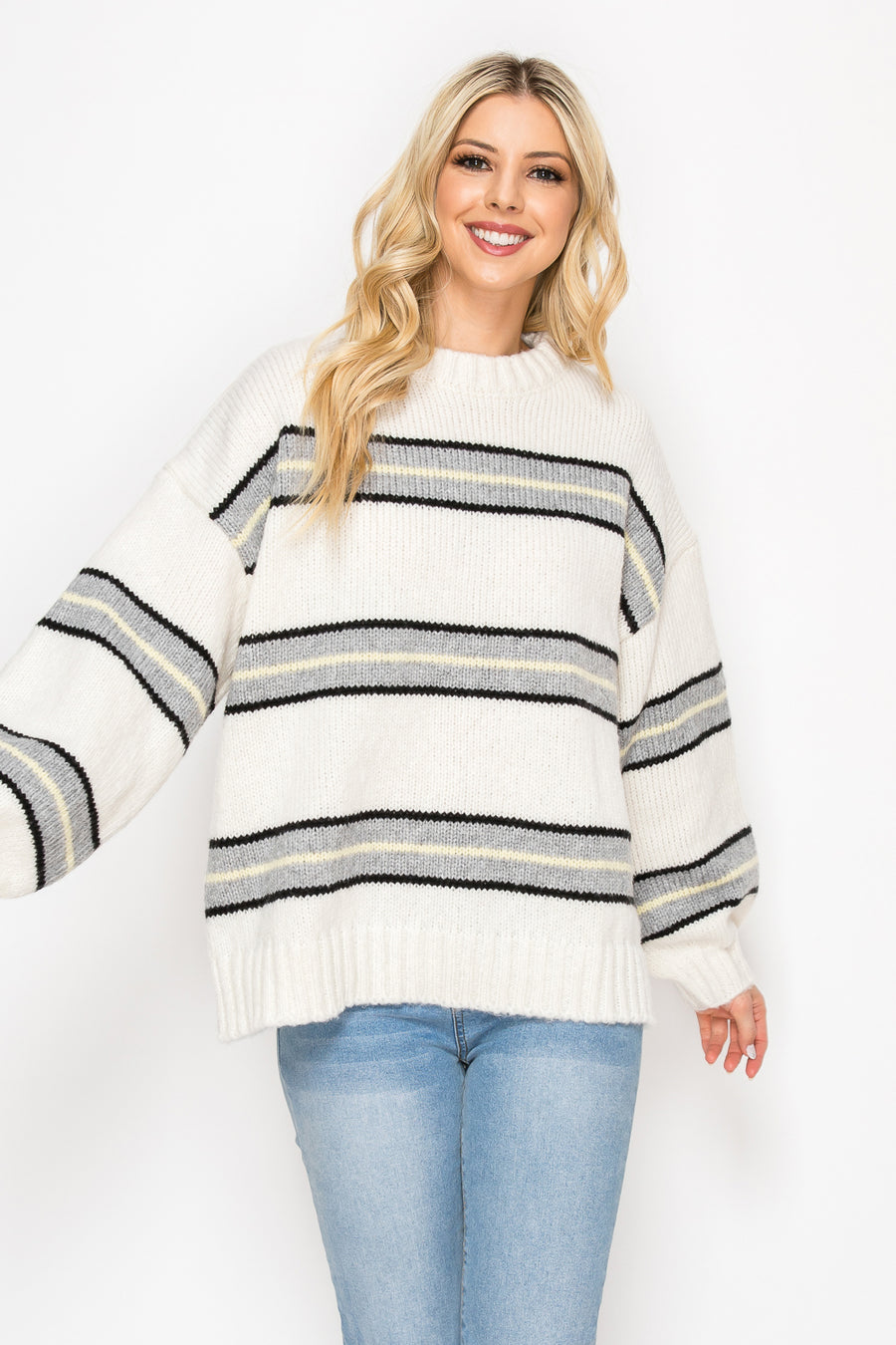 Retro Stripe Knit