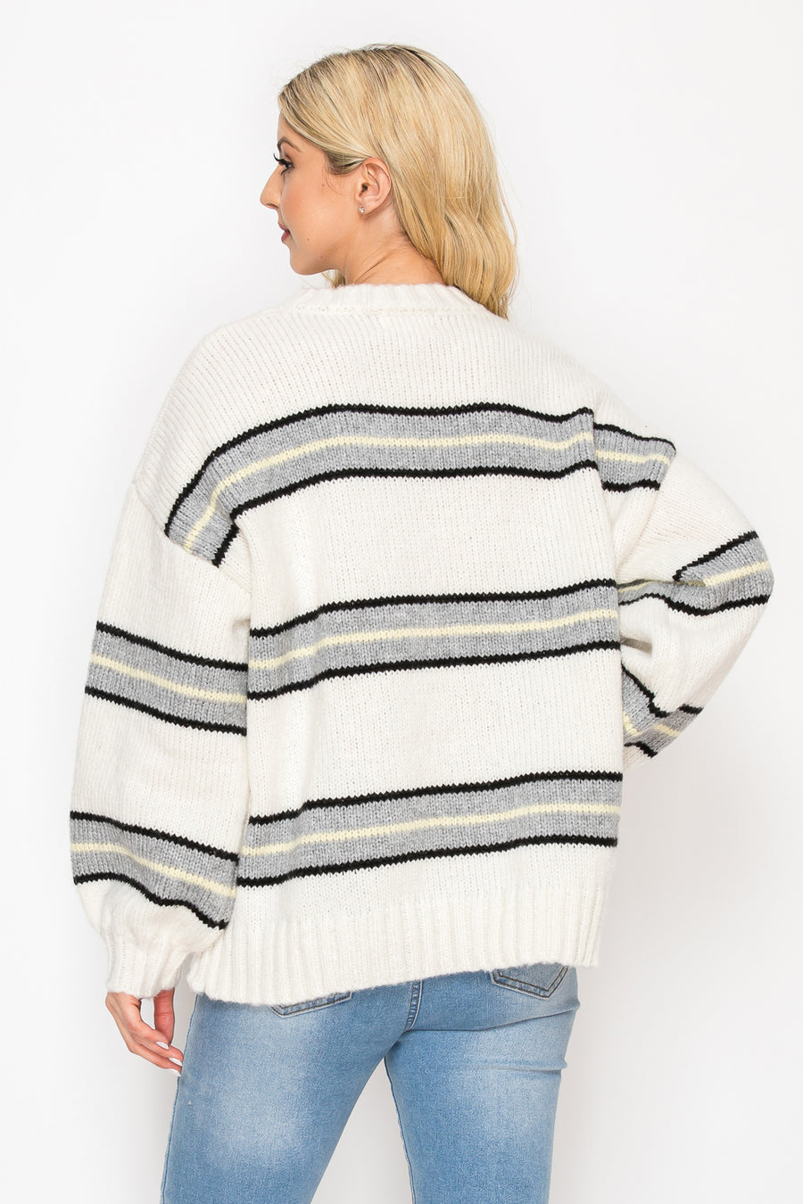 Retro Stripe Knit