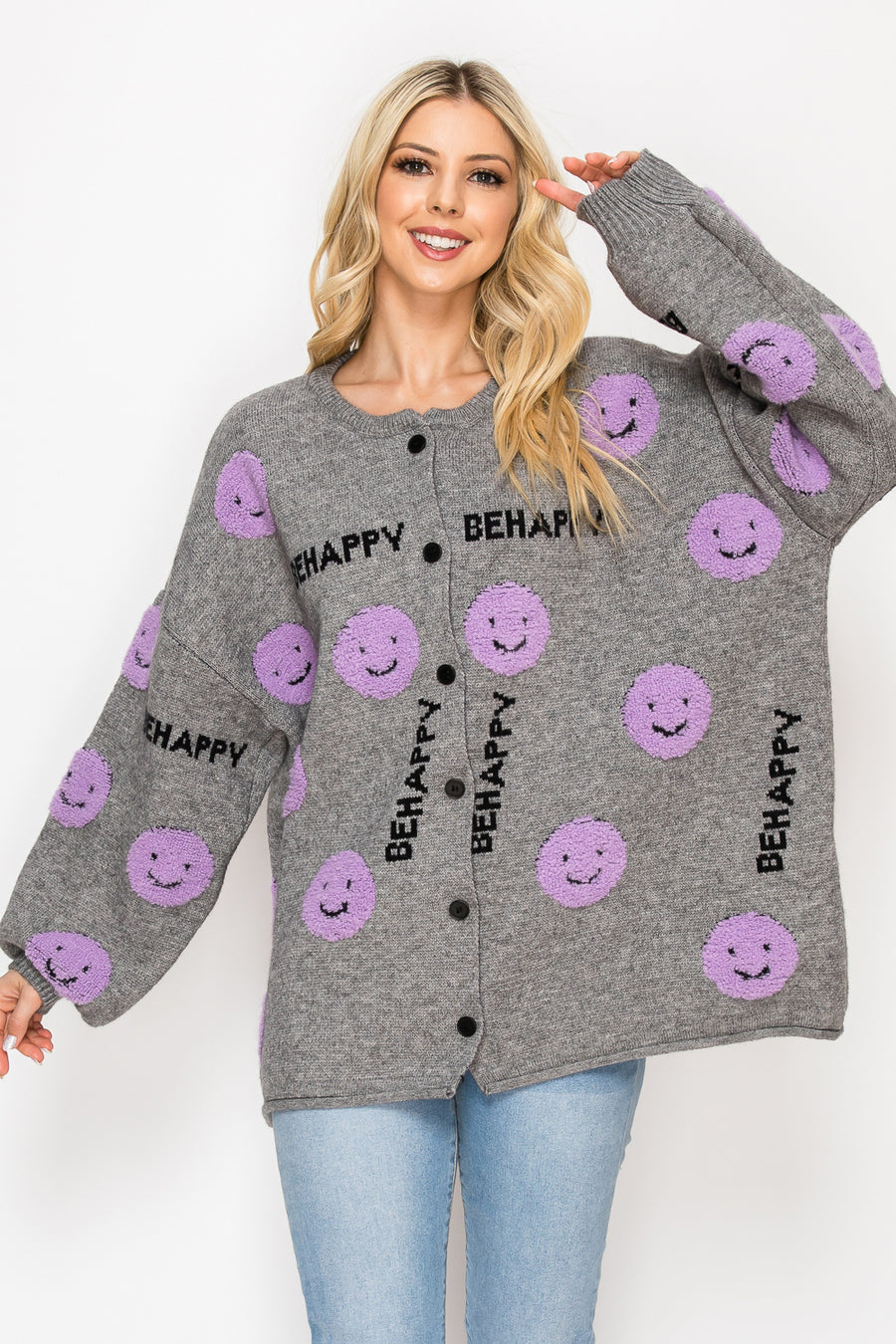 Be Happy Cardigan