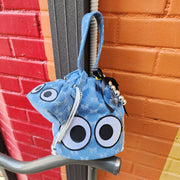 Candy Eye Denim Bag by MAKOMAKI KOREA