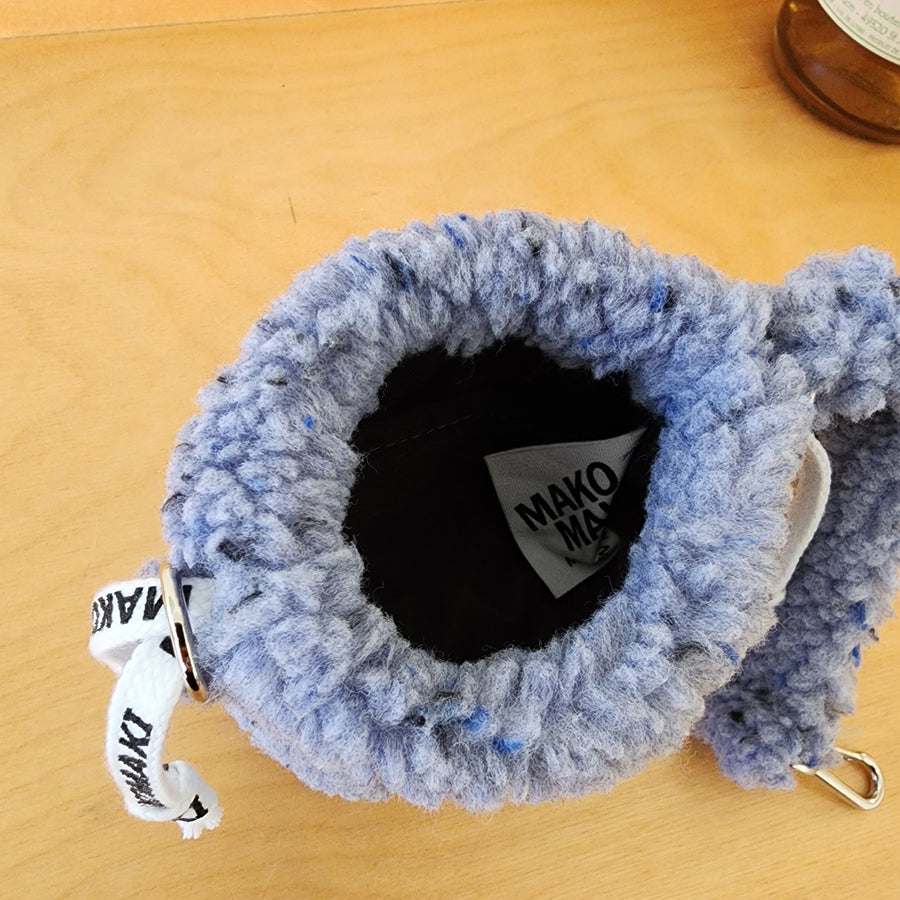 Mini Candy Eye Fuzzy Bag by MAKOMAKI KOREA