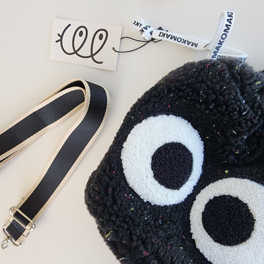 Candy Eye Fuzzy Bag by MAKOMAKI KOREA