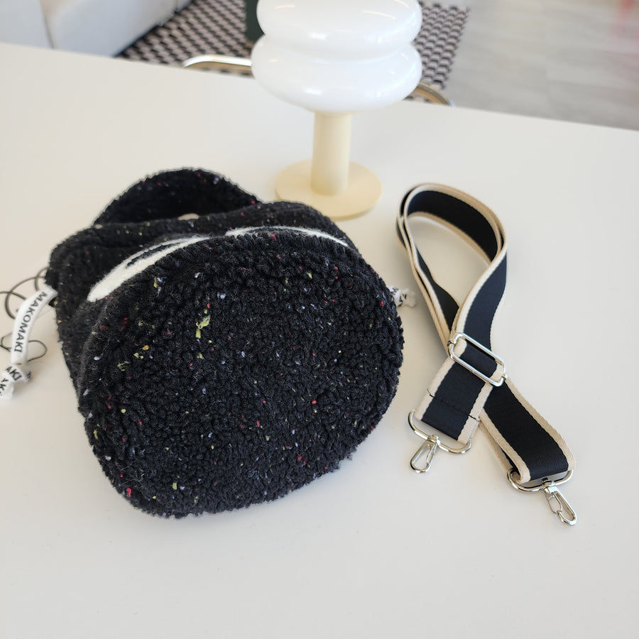 Candy Eye Fuzzy Bag by MAKOMAKI KOREA