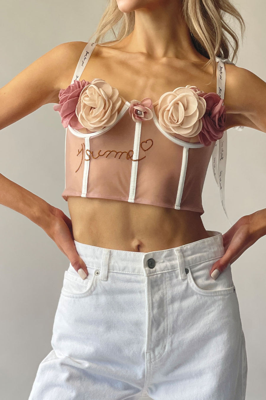 Bloom Rose Bra Top