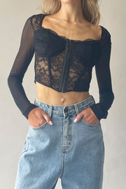 Lacey Corset Top