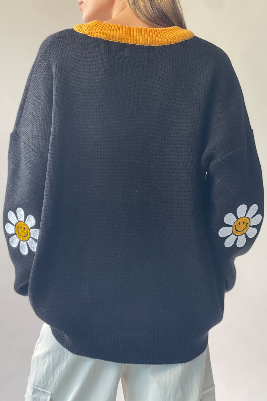 Daisy Smile Knit Cardigan