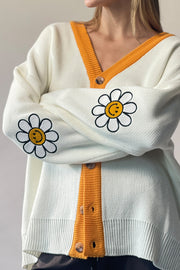 Daisy Smile Knit Cardigan