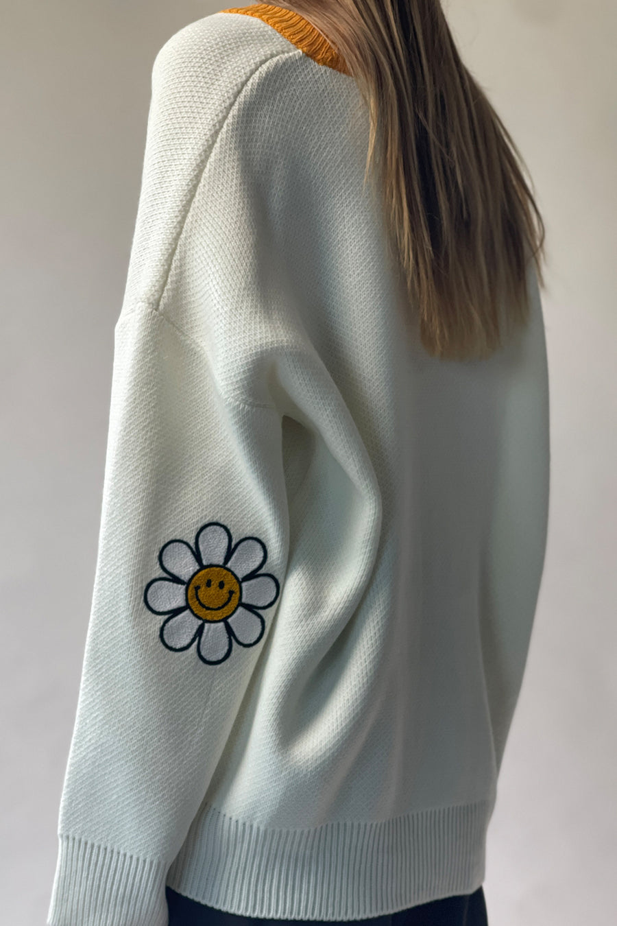 Daisy Smile Knit Cardigan