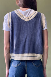 Double Dip Knit Vest