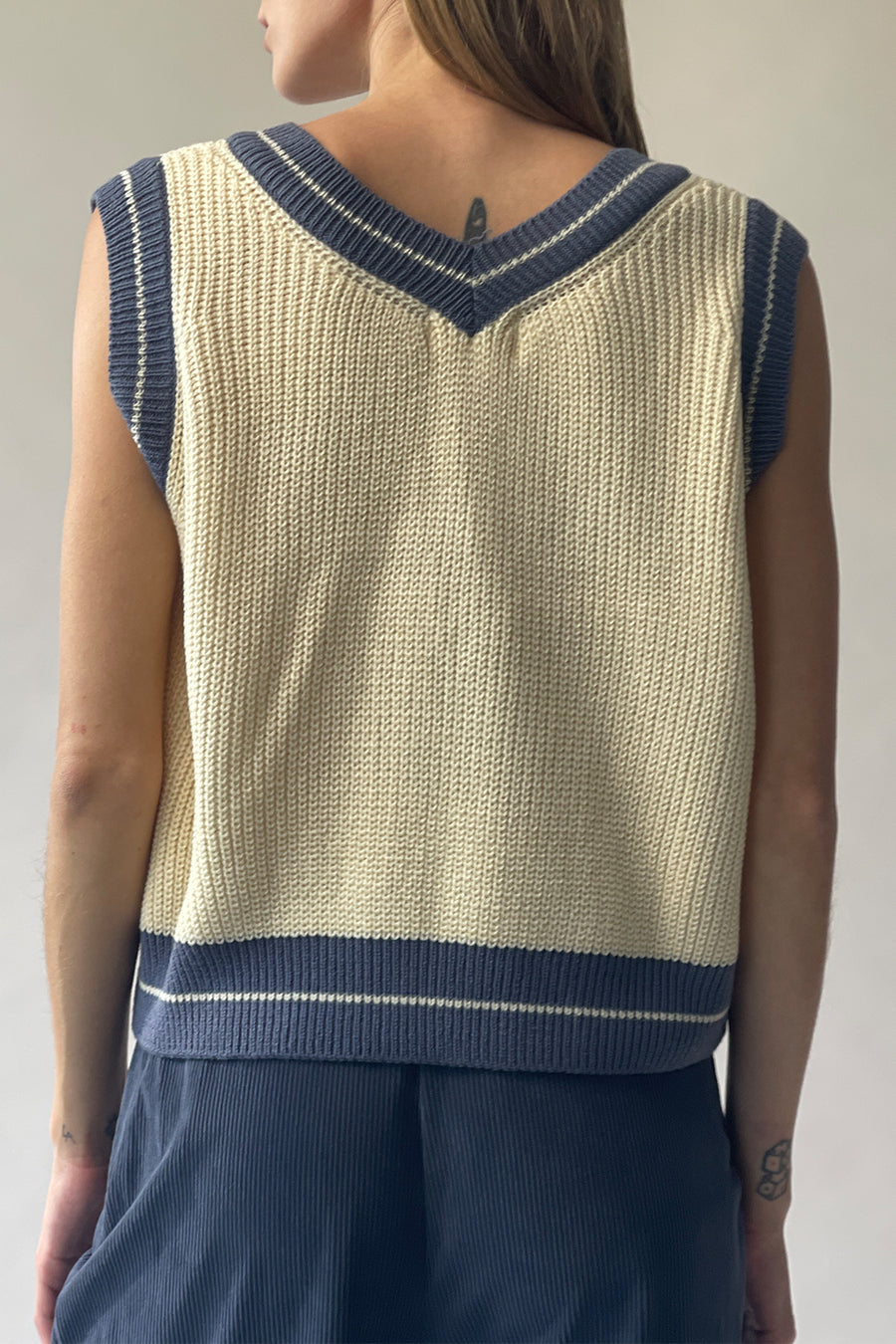 Double Dip Knit Vest