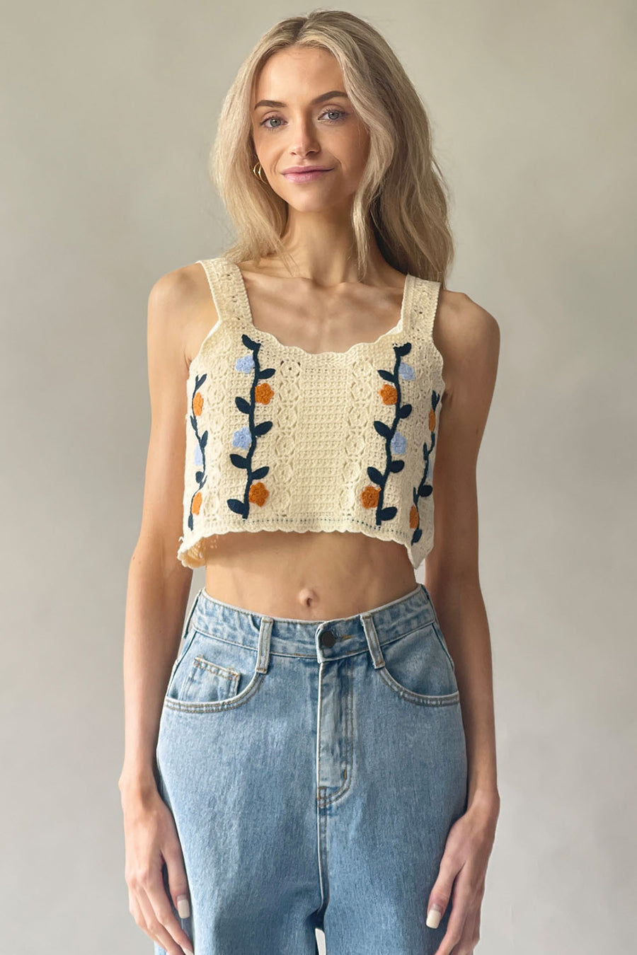 Hermosa Crochet Vest