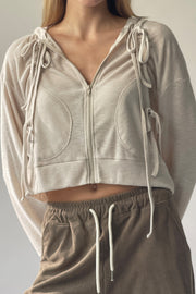 Layers Zip-up hoodie