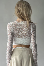 Pearl Lace Cardigan