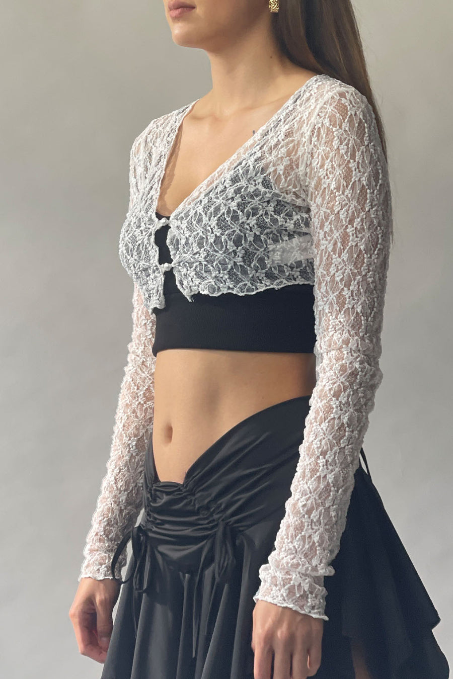 Pearl Lace Cardigan