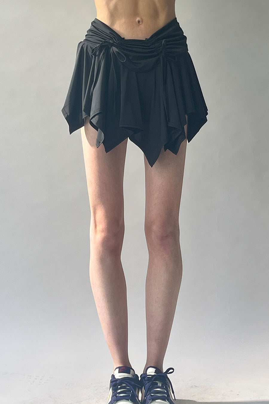 Frilled String Mini Skirt