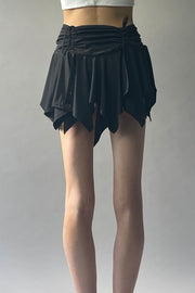 Frilled String Mini Skirt