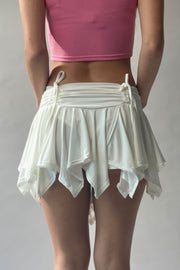 Frilled String Mini Skirt