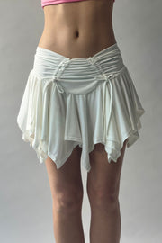 Frilled String Mini Skirt