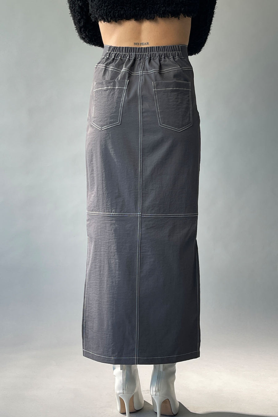 T-Stitch Long Skirt