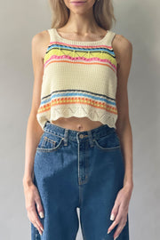 Tribal Crochet Top