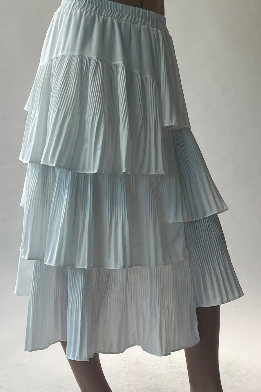 Zig Zag Tiered Skirt