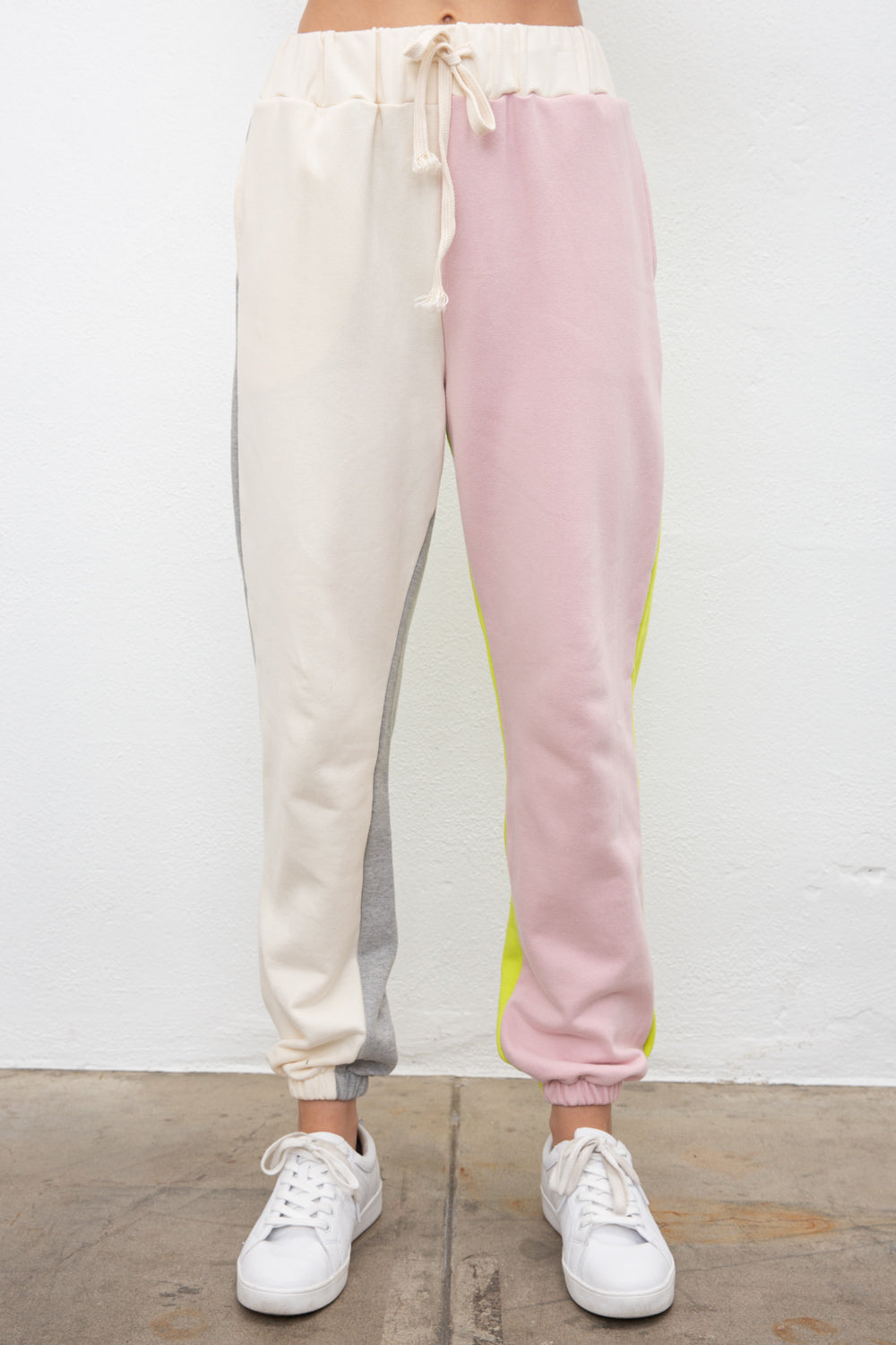 Color Clash Sweatpants