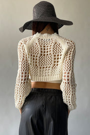 Beach Crop Crochet Top