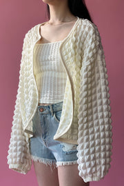 Bubble Puff Cardigan