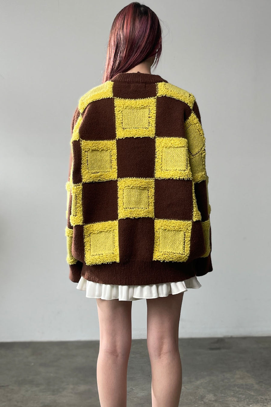 CHESS KNIT SWEATER