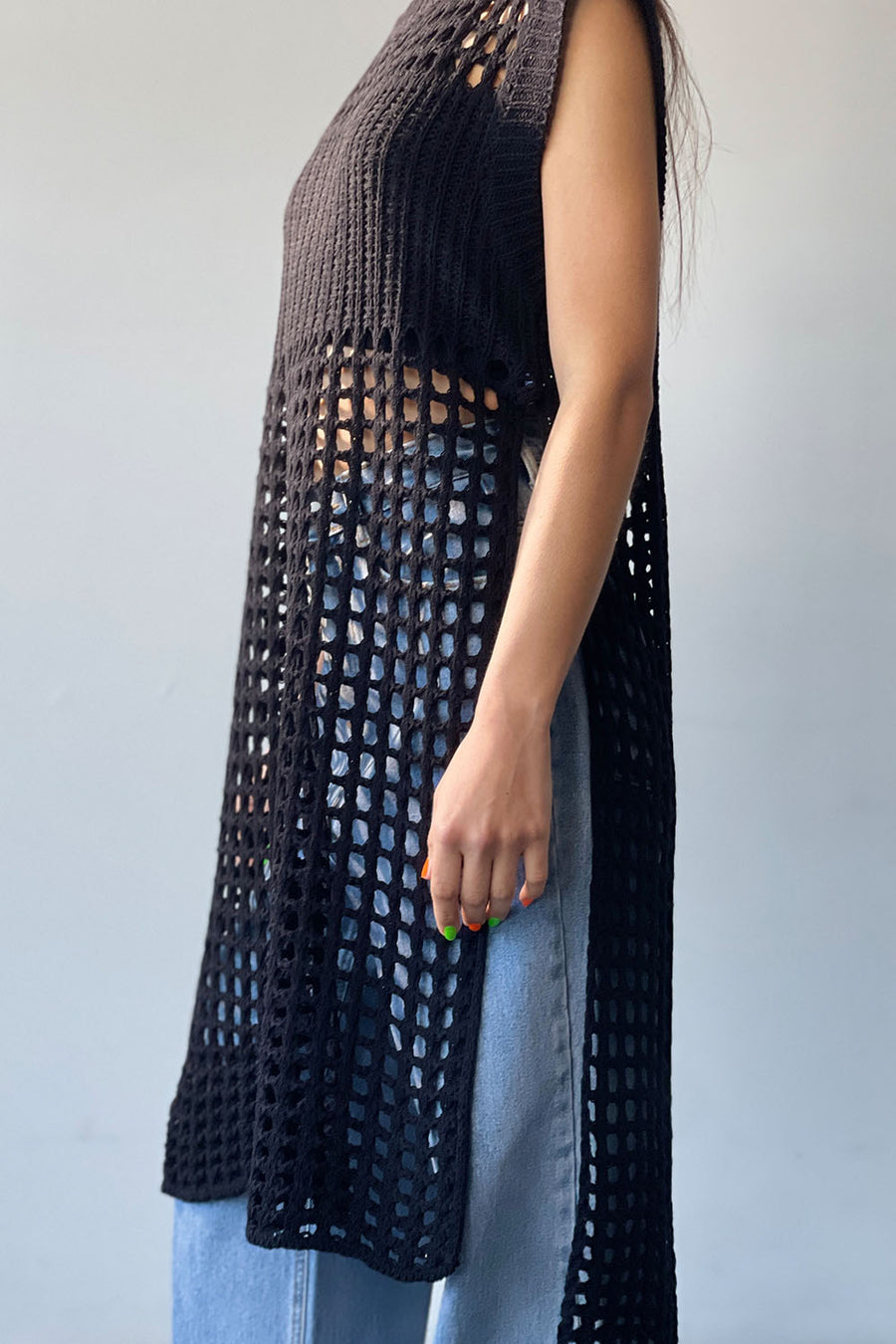 Lace Crochet Maxi Beach Dress