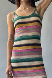 OMBRE STRIPE DRESS